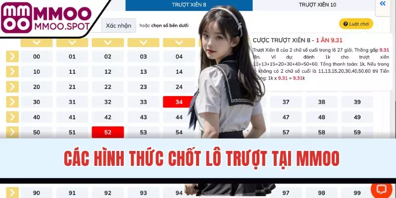 Các hình thức chốt lô trượt tại MMOO