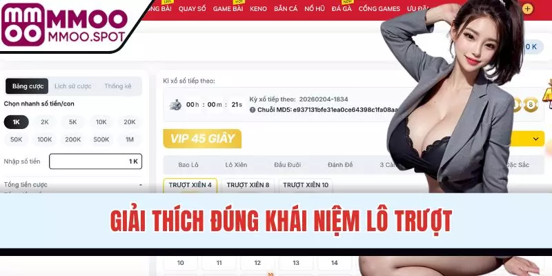 Giải thích đúng khái niệm lô trượt